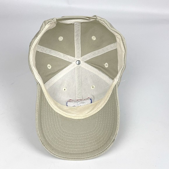 Old Navy Tan Embroidered Interstate 96 Logo NY SF Snap Back Adjustable Hat Cap - Picture 9 of 12